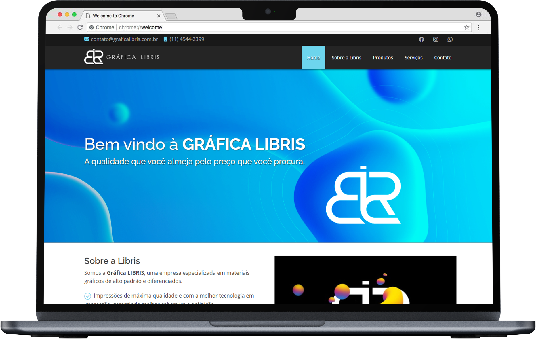 Site Gráfica Libris